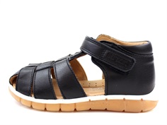 Bisgaard sandal black med velcro